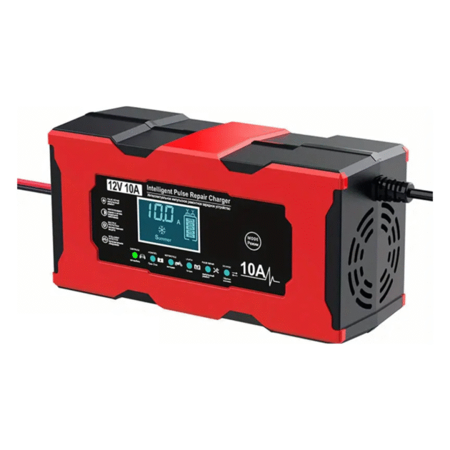 Výkonná impulzná nabíjačka 12V 10A